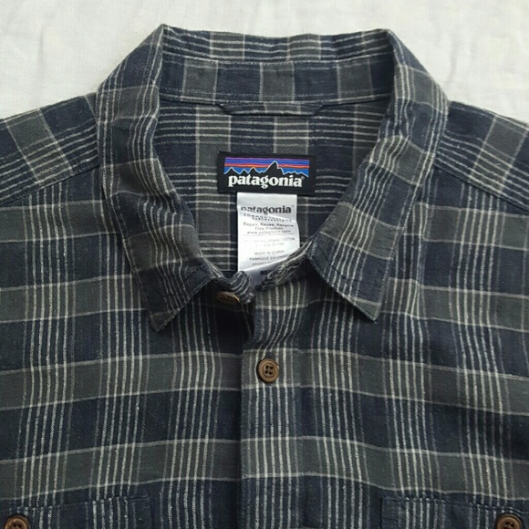 Patagonia Other - Patagonia Hemp Organic Cotton Short Sleeve Shirt